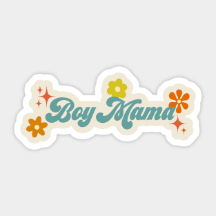 Boy mama - 70s style Sticker